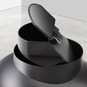 Black Disposable Squatting Toilet with Cover