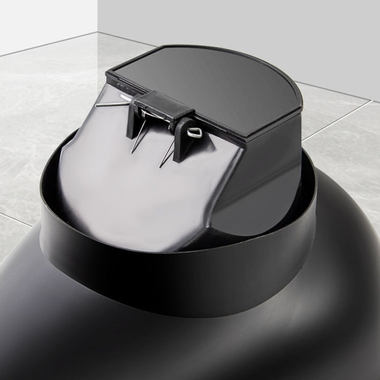 Black Disposable Squatting Toilet with Cover