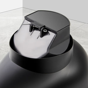 Black Disposable Squatting Toilet with Cover