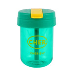 Mini Kids Straw Cup 300ml Green