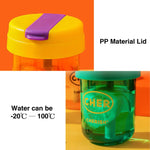 Mini Kids Straw Cup 300ml Green