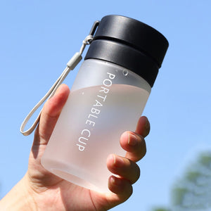 400ml Sports Bottle Frosted Black