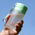 400ml Sports Bottle Frosted Green