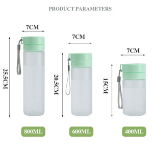 400ml Sports Bottle Frosted Green