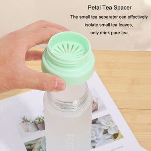 400ml Sports Bottle Frosted White