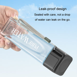 500ml Simple Square Bottle White
