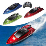 Mini RC Submarine Boat for Kids 2.4G Remote Control Red