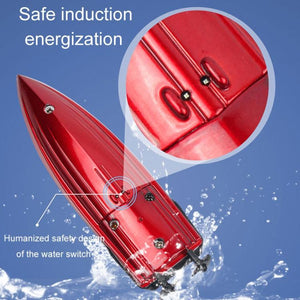 Mini RC Submarine Boat for Kids 2.4G Remote Control Red