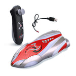 Mini 2.4G Remote Control Boat Red