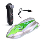 Mini 2.4G Remote Control Boat Green