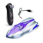 Mini 2.4G Remote Control Boat Purple