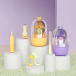 Baby Nail Care Set 4-in-1 BPA-Free, Safe for Newborns, Purple 