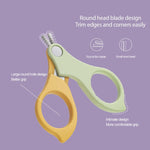 Baby Nail Care Set 4-in-1 BPA-Free, Safe for Newborns, Purple 