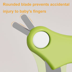 Baby Nail Care Set 4-in-1 BPA-Free, Safe for Newborns, Green