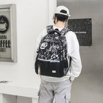 School Backpack for Teens Graffiti – Lightweight