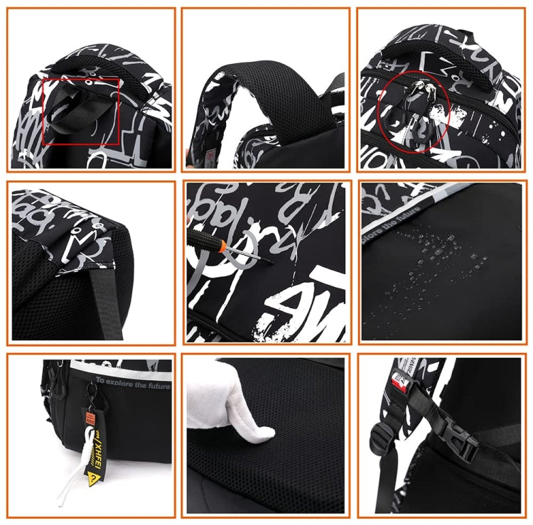 School Backpack for Teens Graffiti – Lightweight