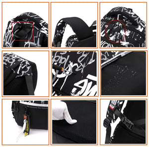 School Backpack for Teens Graffiti – Lightweight