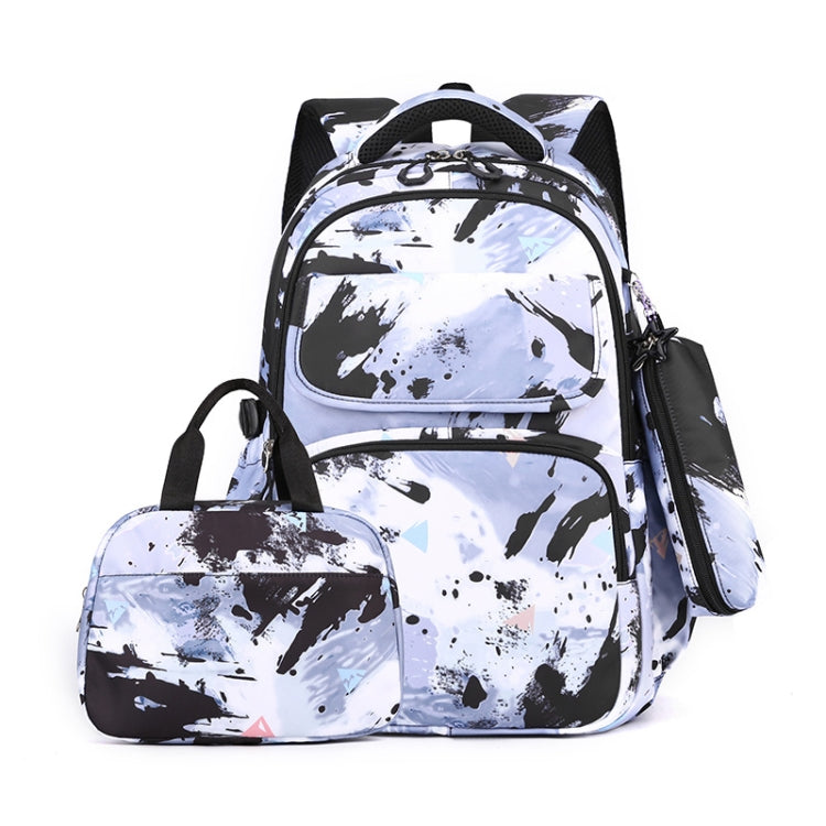 3-in-1 Black School Backpack Set for Girls