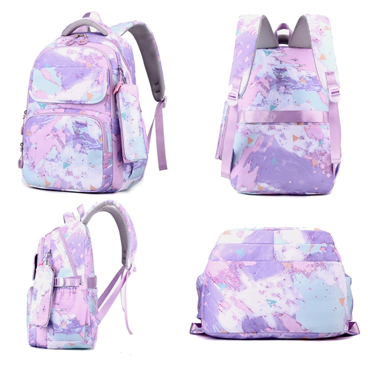 3-in-1 Black School Backpack Set for Girls
