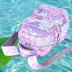 3-in-1 Purple School Backpack Set for Girls 