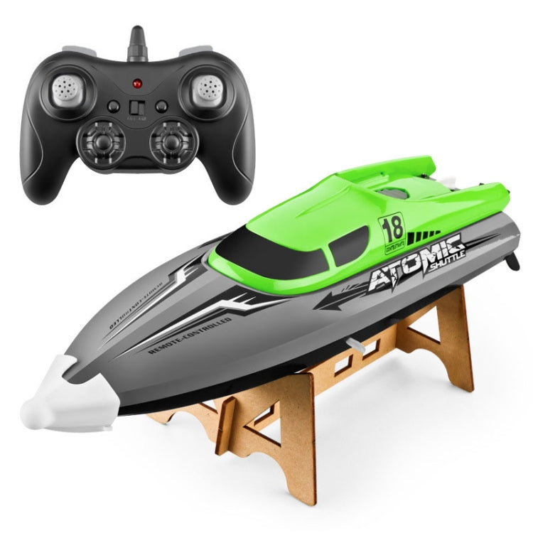 RC Speed Boat EB02 Green 35.5cm for Kids 