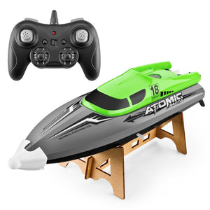 RC Speed Boat EB02 Green 35.5cm for Kids 