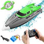 RC Speed Boat EB02 Green 35.5cm for Kids 