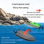 RC Speed Boat EB02 Orange 35.5cm for Kids 