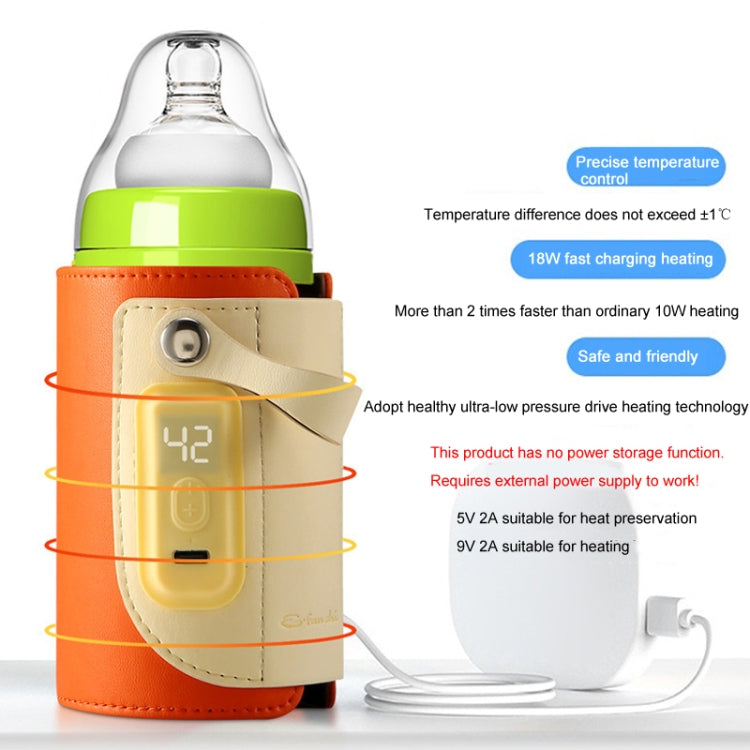 Portable Baby Bottle Warmer Cover Green 