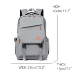 School Backpack WEIXIER B682 for Kids & Teens – Dark Gray