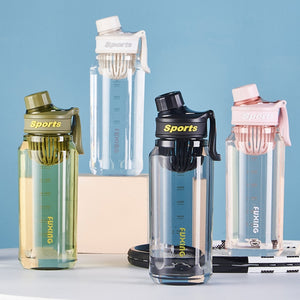 Sports Water Bottle 1000ml Green