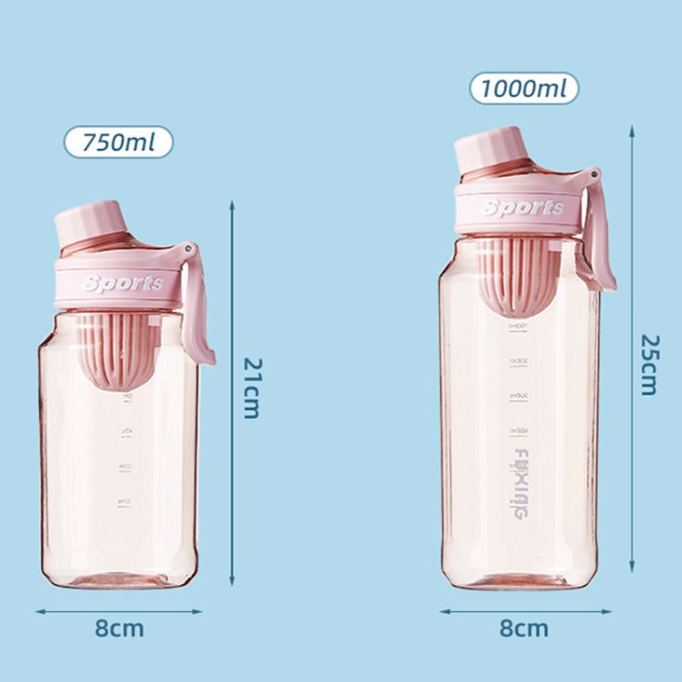 Sports Water Bottle 1000ml Green