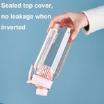 Sports Water Bottle 1000ml Pink