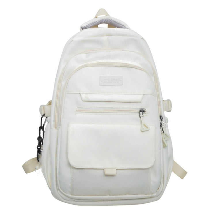 School Backpack for Teens White 