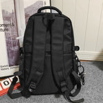 School Backpack for Teens Black 