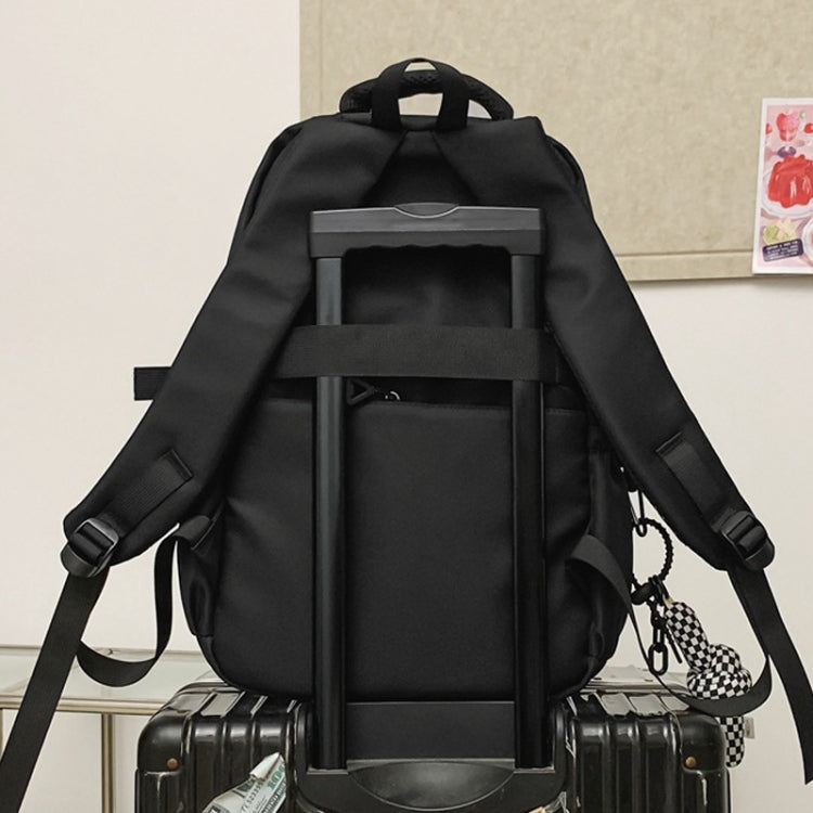 School Backpack for Teens Black 