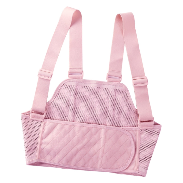Maternity Belly Support Belt – Breathable, Pink, Size XL 