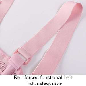 Maternity Belly Support Belt – Breathable, Pink, Size XL 