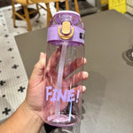  Kids Water Bottle 550ml Purple BPA-Free 