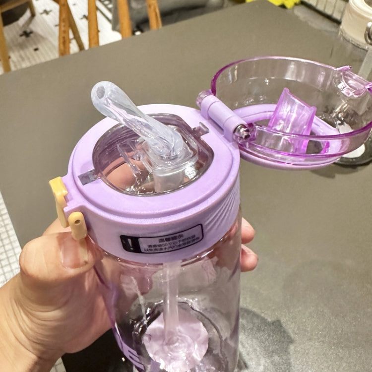 Kids Water Bottle 650ml Purple BPA-Free