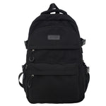 School Backpack for Kids Black Nylon