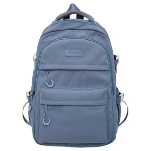School Backpack for Kids Blue Nylon