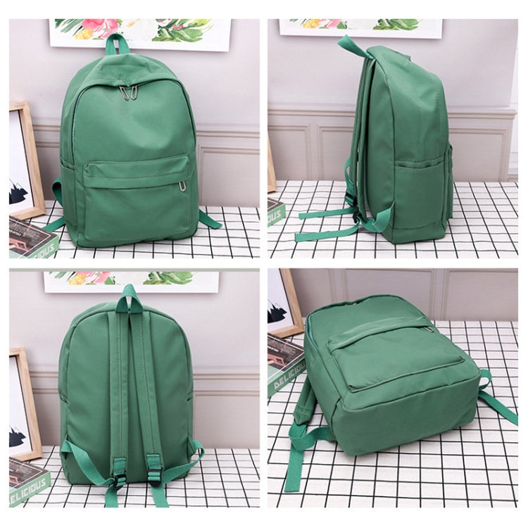 School Backpack for Women Black Nylon 