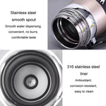 Stainless Steel Insulated Mug 800ml