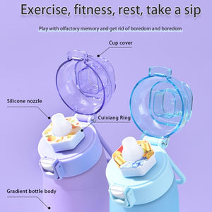 Tritan Sports Water Bottle 700ml Purple