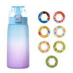 Flavored Water Bottle 600ml Blue