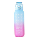 1000ml Tritan Water Bottle Blue Pink