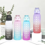 1000ml Tritan Water Bottle Blue Pink