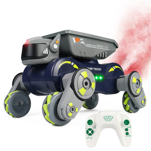 RC Robot Dog Car 28cm Green