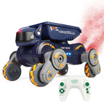 Eight Wheel Stunt Robot Dog RC Kids Toy Car 